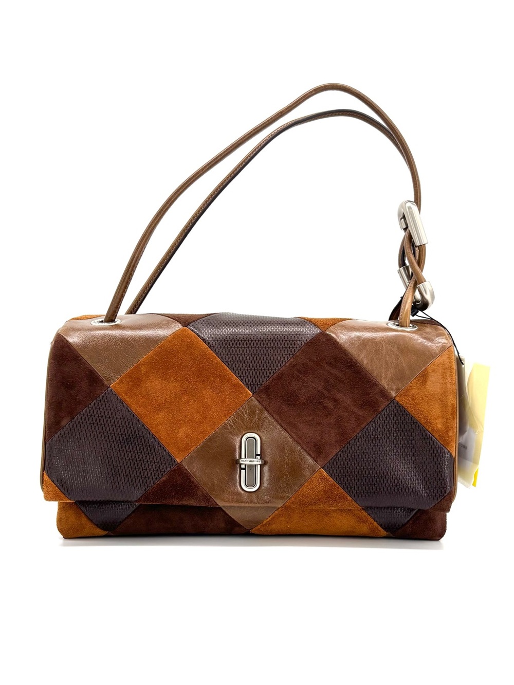Marc Jacobs The Suede Patchwork Large Dual Bag